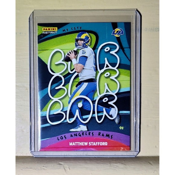 Matthew Stafford 2022 Panini NFL MyCity #19 Football Card 1/1860 - Picture 1 of 2